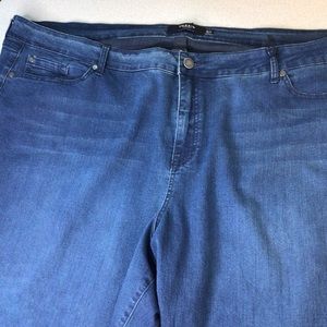 Torrid curvy skinny cadet blue size 30 R